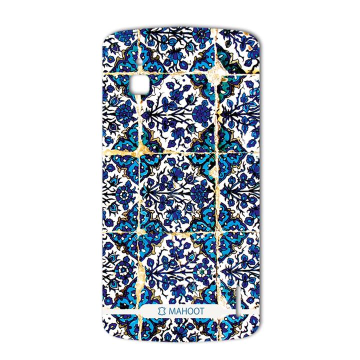 برچسب تزئینی ماهوت مدل Traditional-tile Design مناسب برای گوشی  Google Nexus 4 MAHOOT Traditional-tile Design Sticker for Google Nexus 4